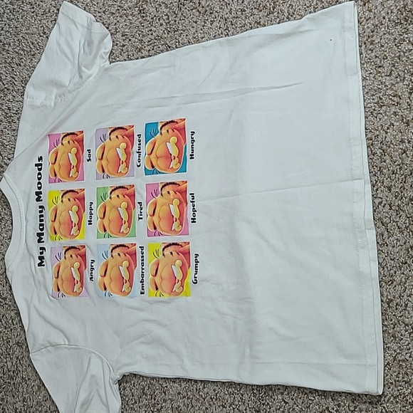 Garfield "Not in the Mood" T-shirt - Picture 1 of 4